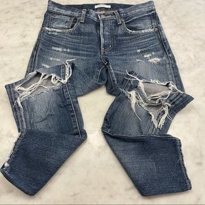 MOUSSY Distressed Jeans
